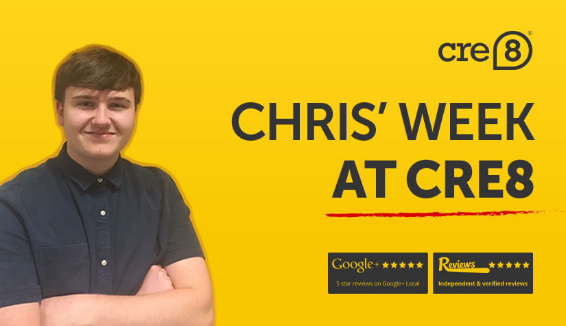 Chris' week at CRE8 image